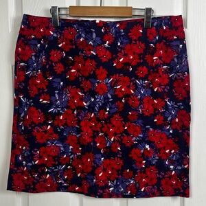 Signature collection floral skirt size 16